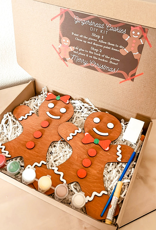Gingerbread Friends- set of 2