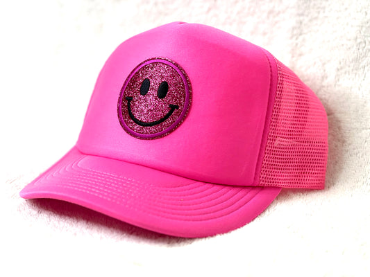 Pink Makes Me Smile Hat
